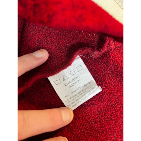 Wrangler unisex Maroon sweater with zipper size SP - Picture 8 of 9